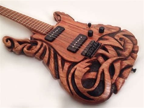 Hand Carved Guitar Guitar Guitar Art Guitar Body