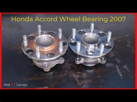 How To Replace A Wheel Bearing Hub On A Honda Accord Euro Ep