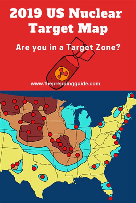 2019 Us Nuclear Target Map Nuclear Survival Survival Blog