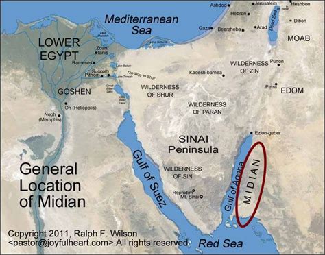 Graphics And Maps Of The Exodus And Tabernacle Moses Bible Study Map