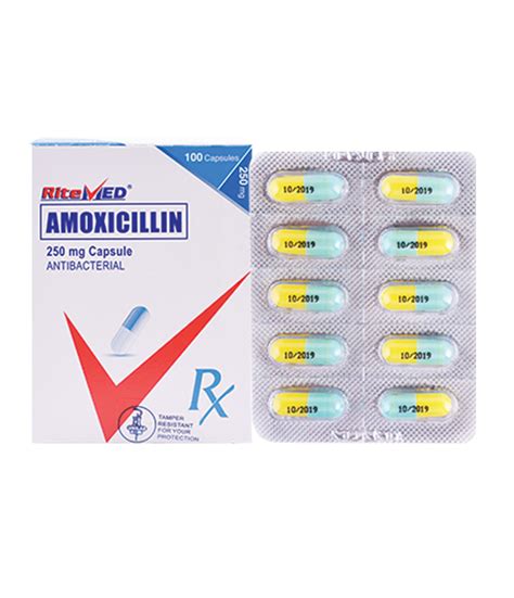Amoxicillin 250mg Capsule Ritemed Rose Pharmacy ﻿online Drugstore