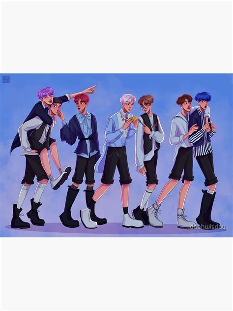 Nct Dream We Young Ft Jaemin Sticker By Daehwisday Redbubble