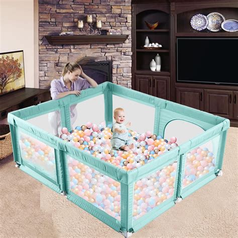 Baby Toddler Playpen Portable Kids Safety Play Center Yard Home Indoor