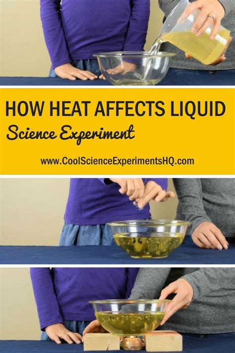 Convection Science Experiment How Heat Moves Through Liquid Cool