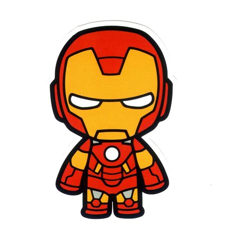 1270 Iron Man Clip Art Height 8 Cm Decal Sticker