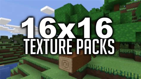 16x16 Texture Packs And Resource Packs For Minecraft