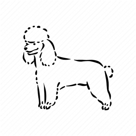 Dog Breeds Poodle Animal Pet Puppy Domestic Icon Download On