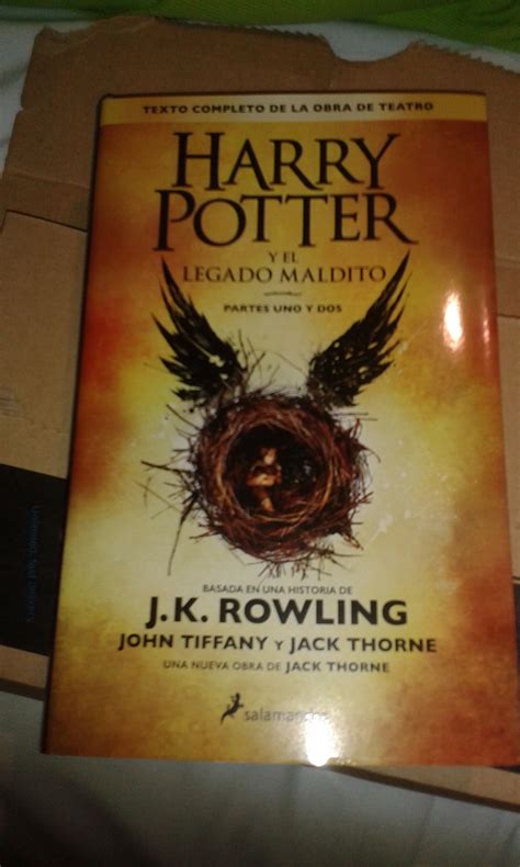 Harry potter y el legado maldito j. Harry Potter y el Legado Maldito. Gracias Santa Amazon.