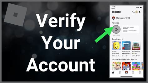 How To Verify Your Roblox Account Youtube