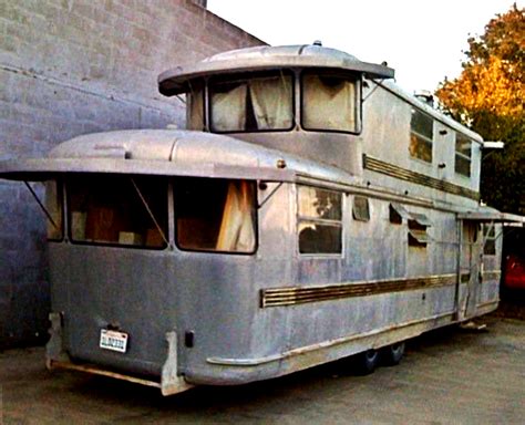 Custom Double Decker Spartan Old Campers Vintage Campers Trailers