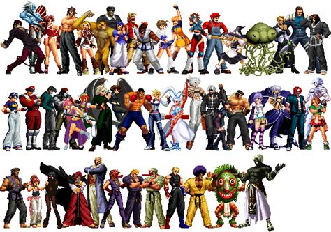 Kof Anthology All Characters Pack Edits Mugen Free For All