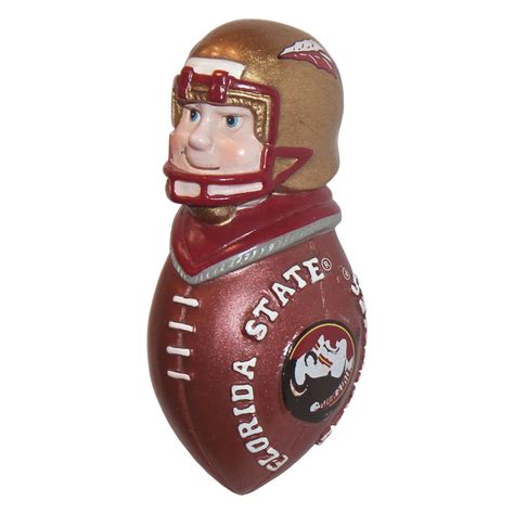 Vault Seminole Logo Design Football Player Magnet Garnet And Gold