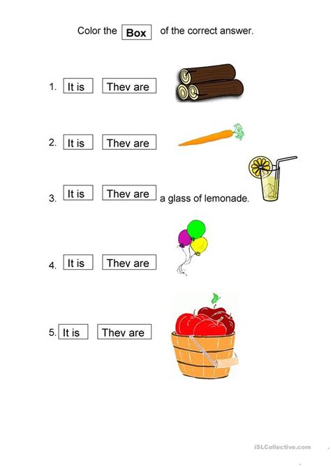 It Is They Are Worksheet Free Esl Printable Worksheets Made By