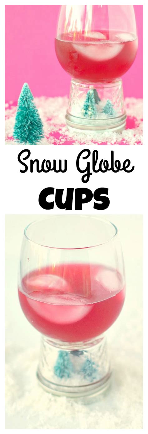Snow Globe Cups Val Event Gal