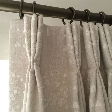 Triple Pinch Pleat Curtains Handmade By Louise Cowan Interiors Pinch