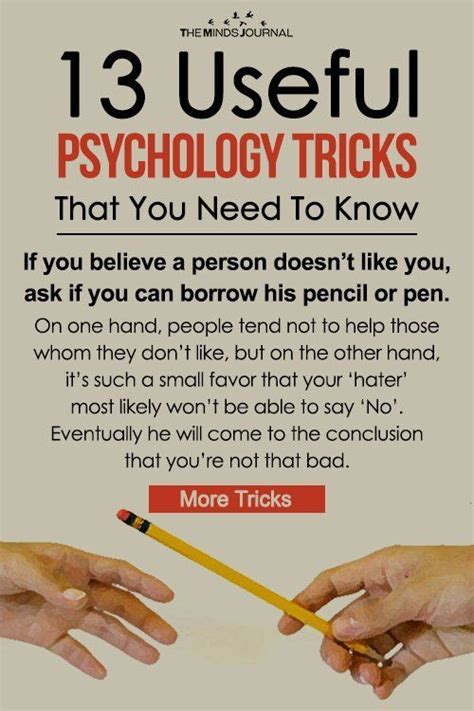 13 Useful Psychology Tricks That You Need To Know Psychology