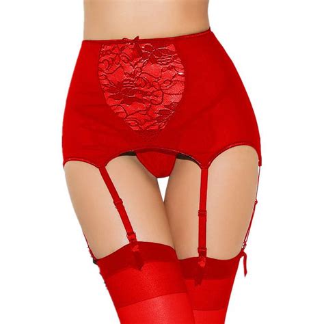 Women Sexy Sheer Garter Belt Over The Knee Thigh High Stockings Suspender Garters Fashion