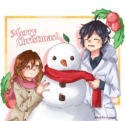Hori And Miyamura Says Merry Christmas Rhorimiya