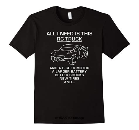 Gildan Funny T Shirts Mens All I Need Is This Rc Truck Funny Hobby T