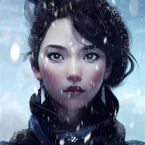 Ninja Girl Portrait 2022 By Alexzxart On Deviantart