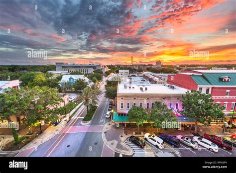 Downtown Gainesville Florida Hi Res Stock Photography And Images Alamy