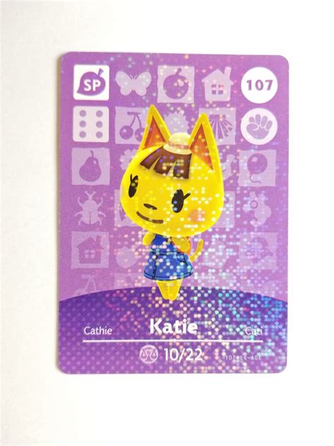 Free delivery and returns on ebay plus items for plus members. Animal Crossing Amiibo Card Katie #107 | Mercari in 2020 | Animal crossing, Cards, Mercari
