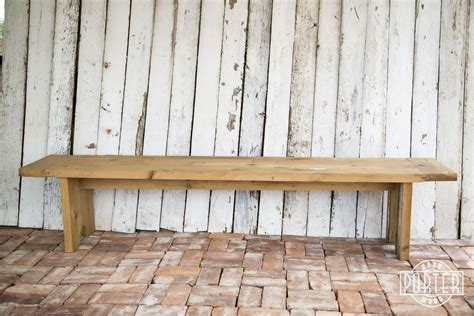 Reclaimed Hemlock - Wood Bench on Storenvy