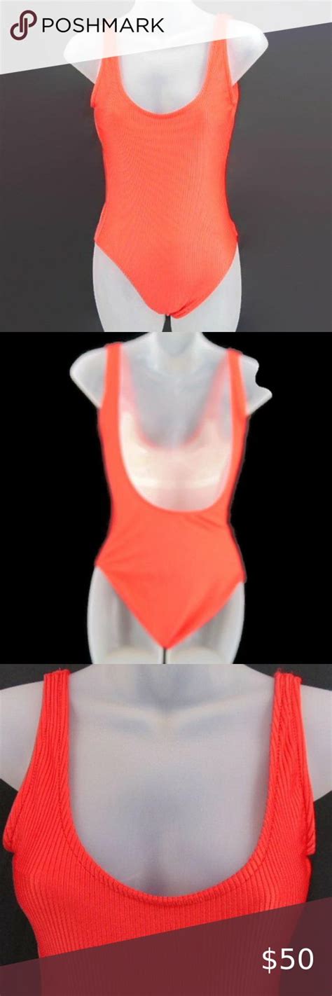 Paradise Beach Club Vintage Red Swimsuit Us 10 Hig Red Swimsuit