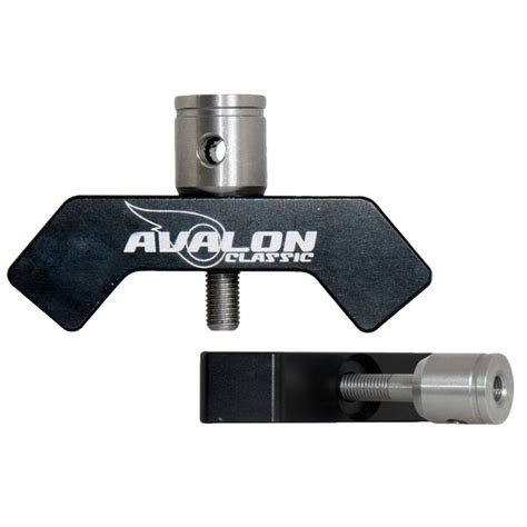 Avalon Classic V Bar 40° Aluminium Schwarz Bogentandlerat