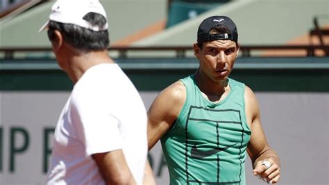 Primer Entrenamiento De Rafa Nadal Y Garbiñe Muguruza En París Video