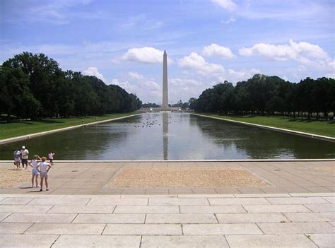 Lincoln Memorial Reflecting Pool Washington Dc