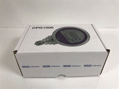 Wika Precision Digital Pressure Gauge Cpg1500 01 Fs