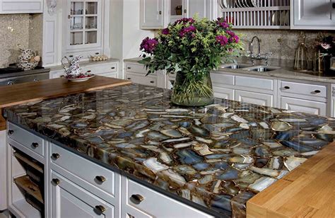 Looking For Something Out Of The Ordinary Try Gemstone Countertops