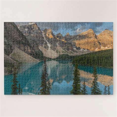 Moraine Lake Alberta Canadian Rockies Jigsaw Puzzle