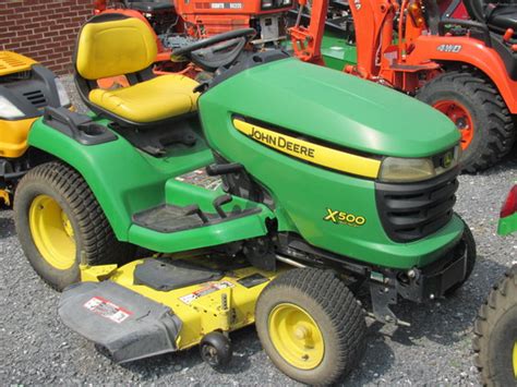 John Deere X500 Lawn And Garden Tractors John Deere Machinefinder