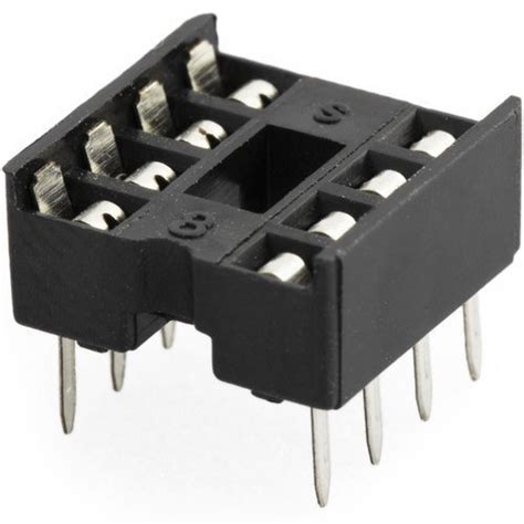 8 Pin Dip Ic Socket Base Dip 8pin Buy Online Electronic Components Shop Price In India