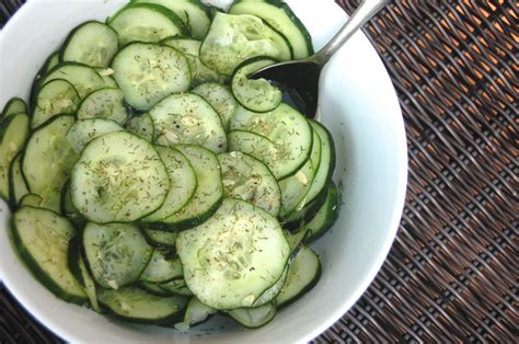 Sweet And Sour Cucumber Salad