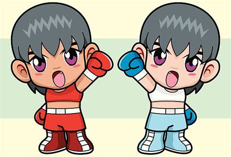 Girl Boxing Drawing Illustrations Royalty Free Vector Graphics And Clip