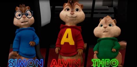 Alvin Simon And Theodore Alvin And Chipmunks Movie Alvin And