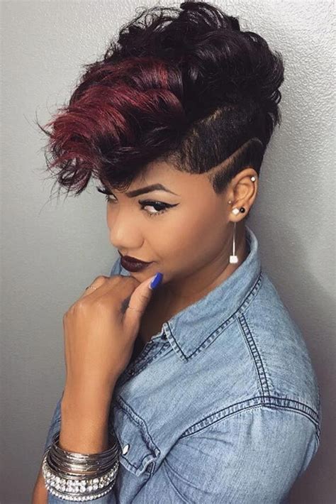 Everyday Short Hairstyles For Black Women See More Glaminati