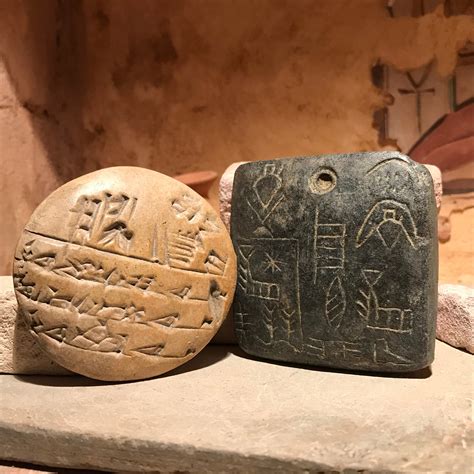 Sumerian Babylon Assyrian Cuneiform Tablets Ancient Writing