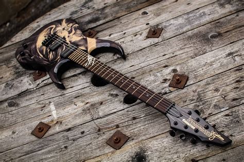 Daemoness Cimmerian Valkyries Curse Custom Guitar