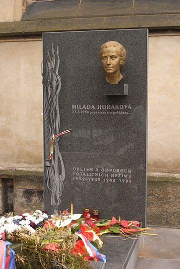 Milada Horáková Wikipédia A Enciclopédia Livre Tombstone Special