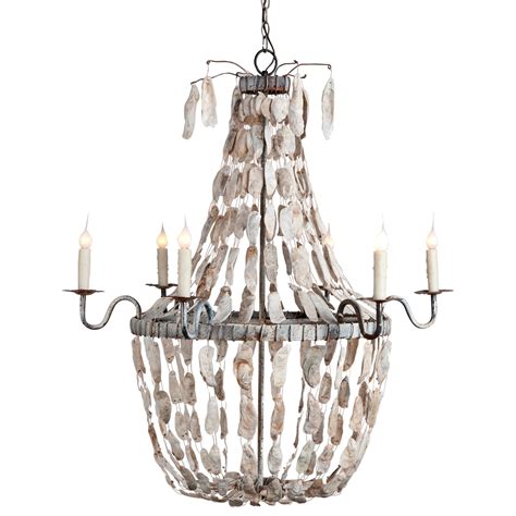 Oyster Shell Chandelier Ideas Homesfeed