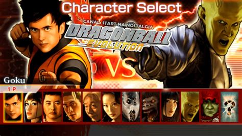 A fighting game created by dimps corporation, based on the movie of the same title. Dragon Ball Evolution - PSP - ALL CHARACTERS / LISTA PERSONAGENS / PERSONAJES + MAPS - YouTube