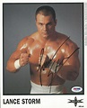 Lance Storm Signed WWE ECW WCW 8x10 Photo PSA/DNA COA Promo Picture ...