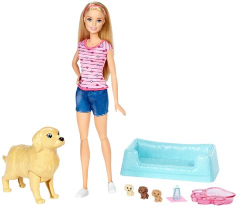 Barbie Barbie Newborn Pups Doll And Pets Fdd43 Ab 1999