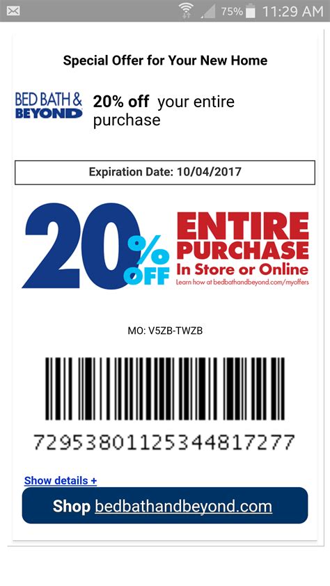 20 Bed Bath And Beyond Rcoupons