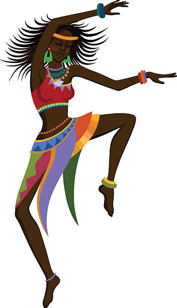 African Dance Vector