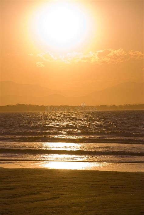 Byron Bay Sunset Australia Stock Image Image Of Ocean 4830161